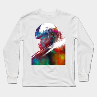 Bobsleigh sport art #bobsleigh #sport Long Sleeve T-Shirt